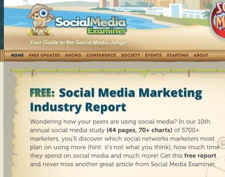 Social media marketing
