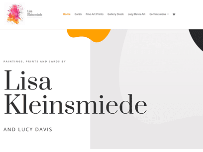 Lisa Kleinsmiede website Island Delight